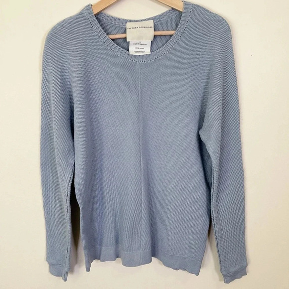 STEPHAN  SCHNEIDER | LIGHT BLUE SWEATER - Picture 1 of 11
